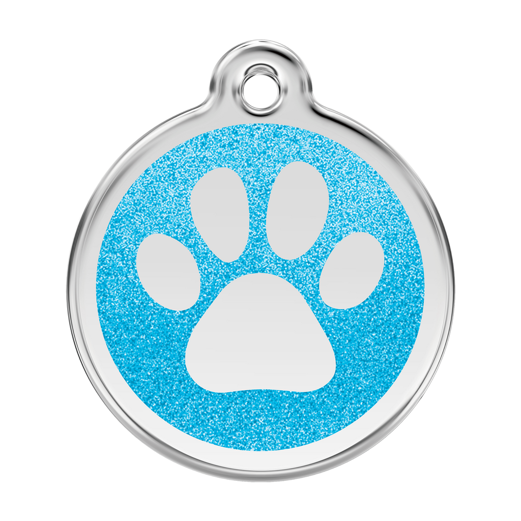 Glitter Paw Print