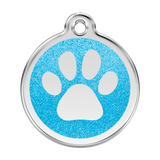 Glitter Paw Print