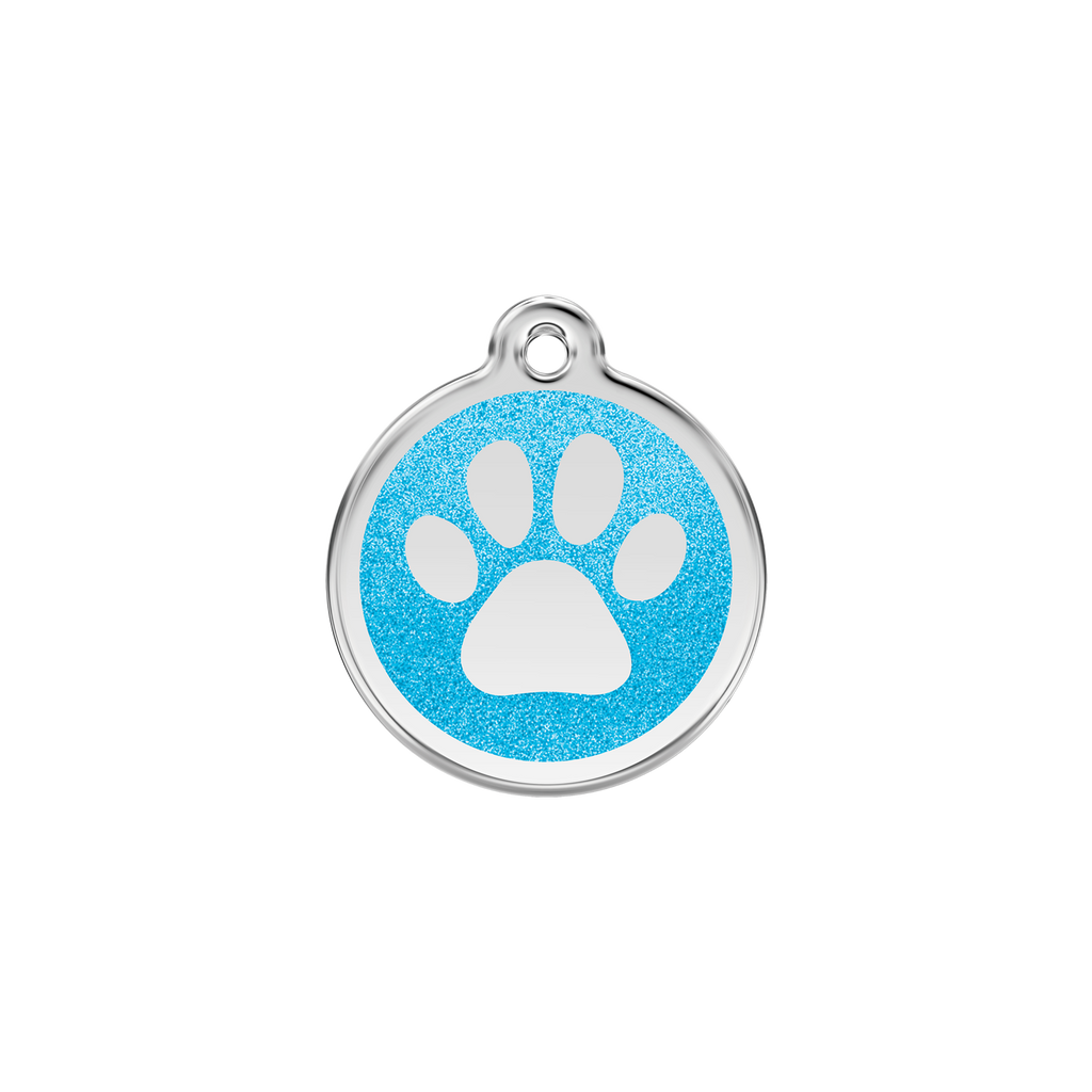 Glitter Paw Print