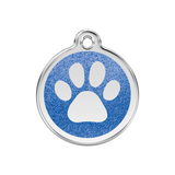 Glitter Paw Print