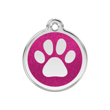 Glitter Paw Print