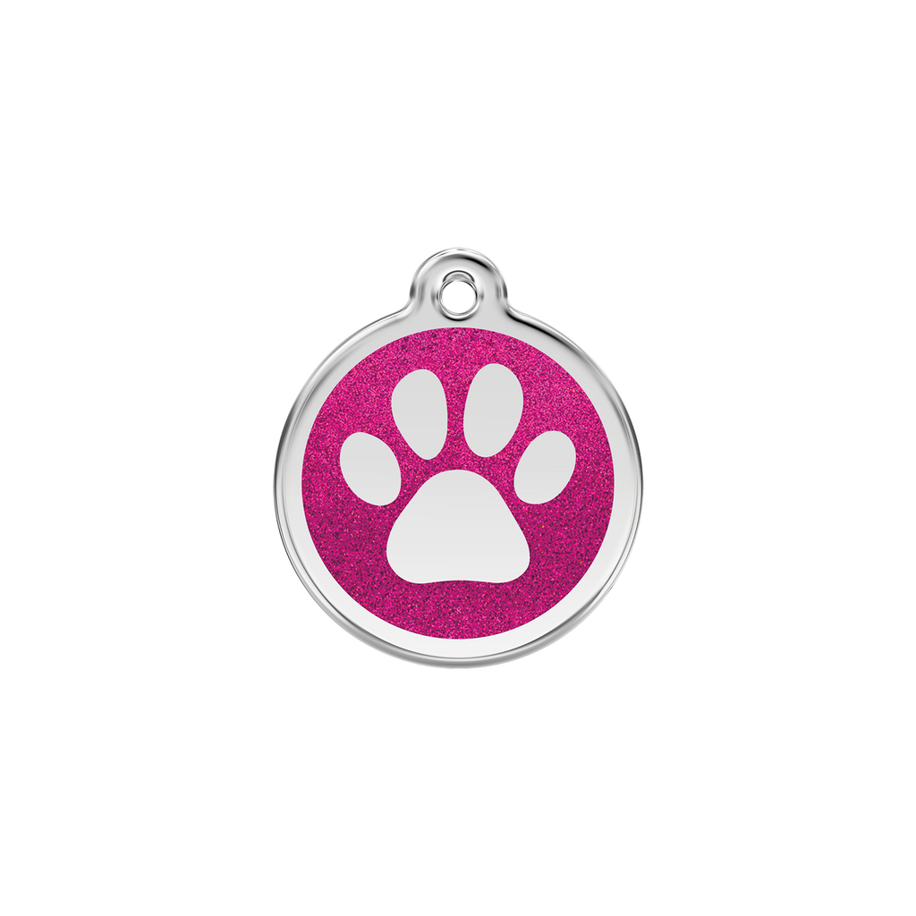 Glitter Paw Print