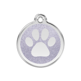 Glitter Paw Print