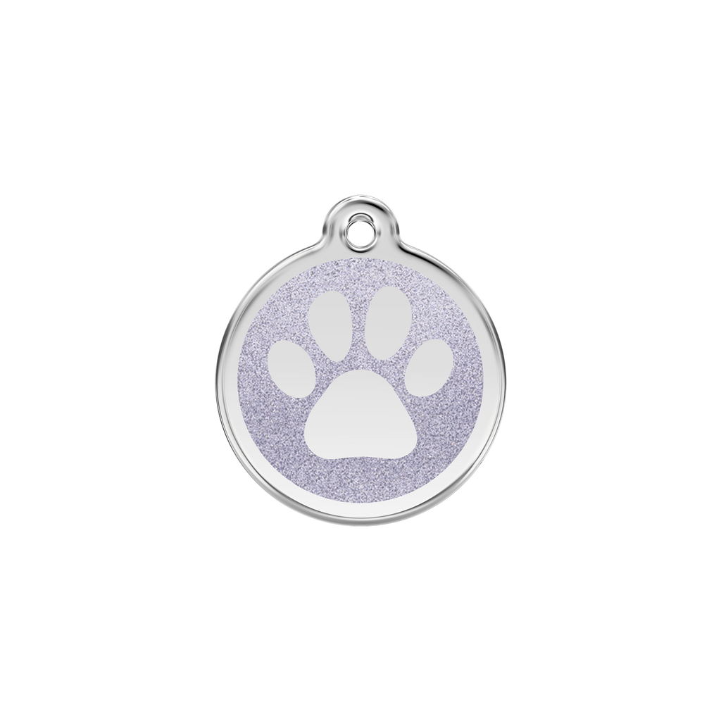 Glitter Paw Print