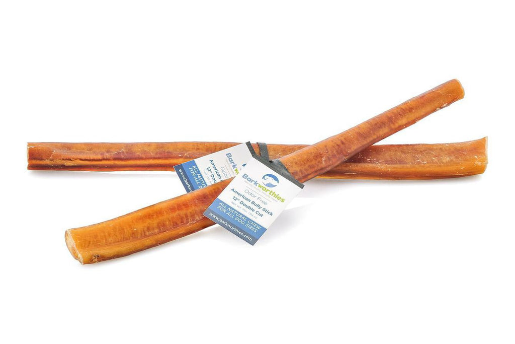 Odor Free American Bully Stick 12" Double Cut