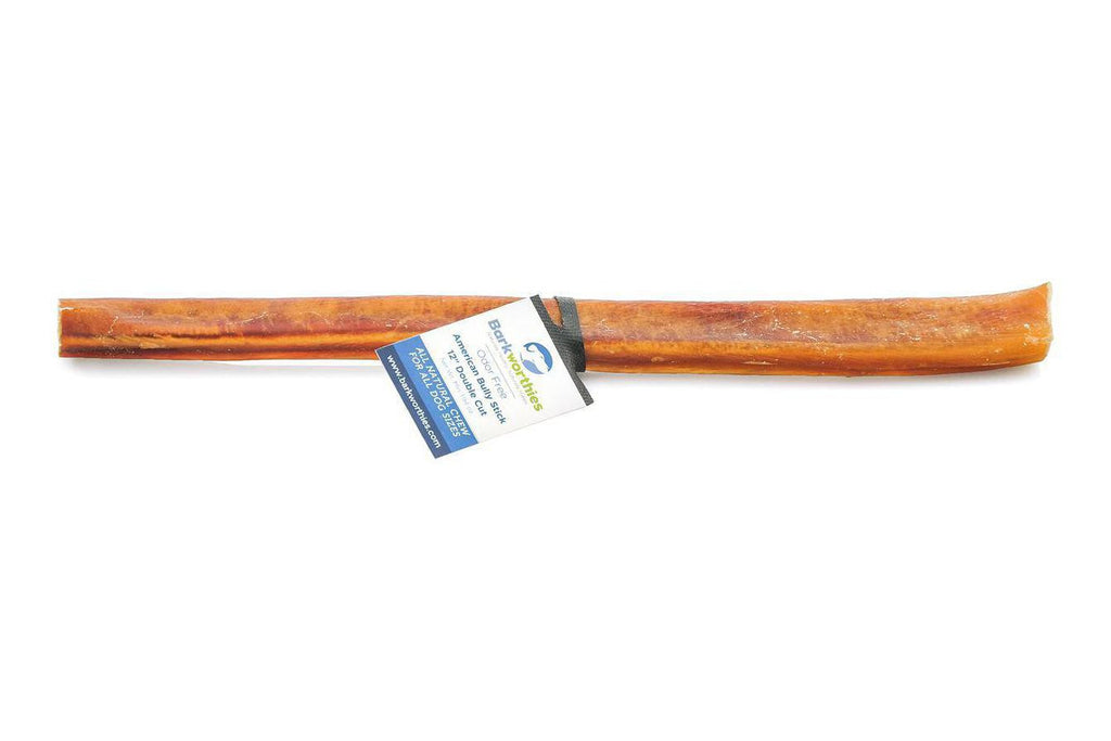 Odor Free American Bully Stick 12" Double Cut