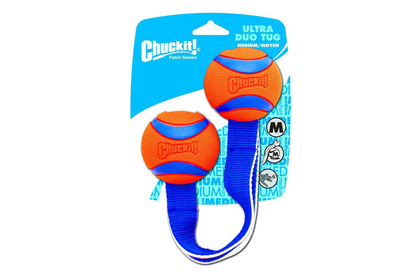 Chuckit Ultra Duo Tug Ball Dog Toy Small Medium