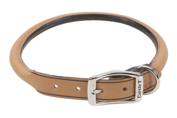 Circle T Oak Round Collar Indestructible Dog
