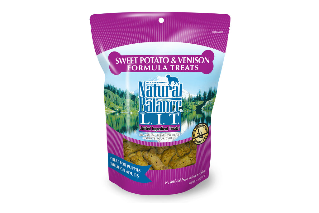 L.I.T. Sweet Potato & Venison Dog Treats