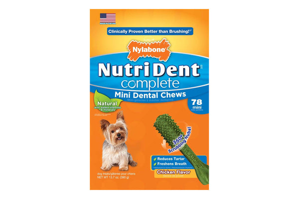 Nutri Dent Complete Chicken Dental Chew Mini