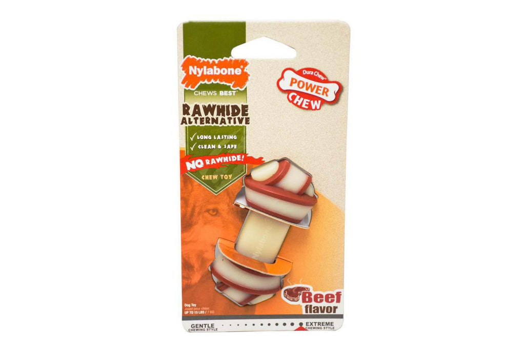 Dura Chew Rawhide Knot Beef Bone