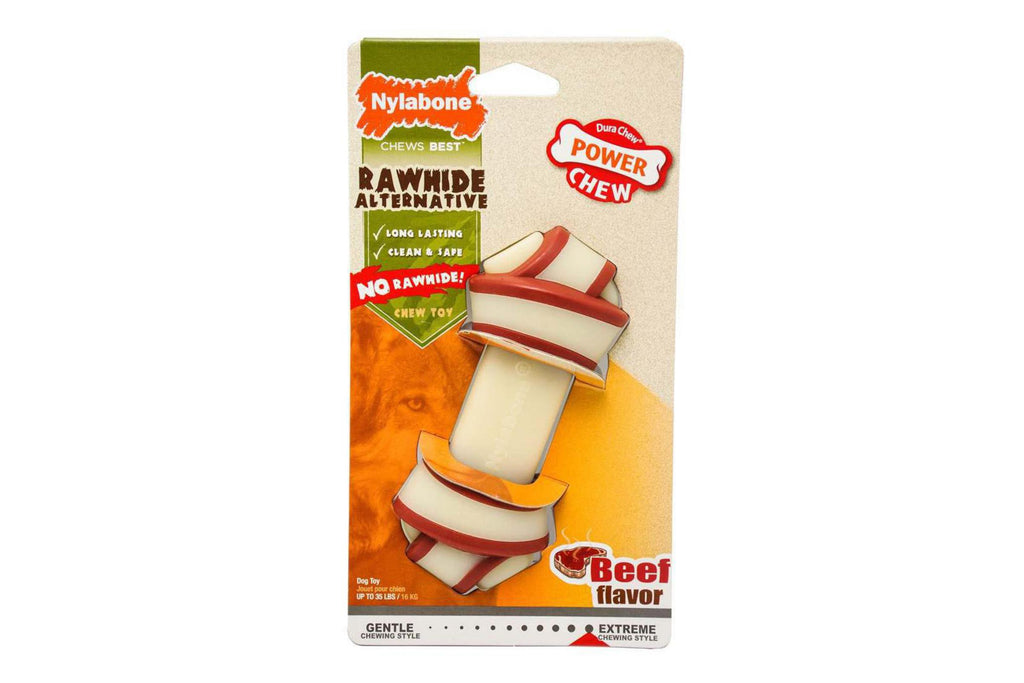 Dura Chew Rawhide Knot Beef Bone