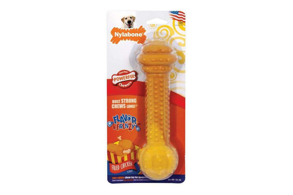 Dura Chew Flavor Frenzy Barbell Fried Chicken