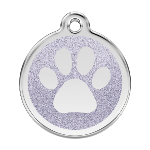 Glitter Paw Print