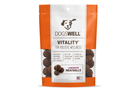 Vitality Lamb Recipe Meatballs Dog Treats