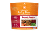 Vitality Jerky Bars Lamb & Veggies Dog Treats