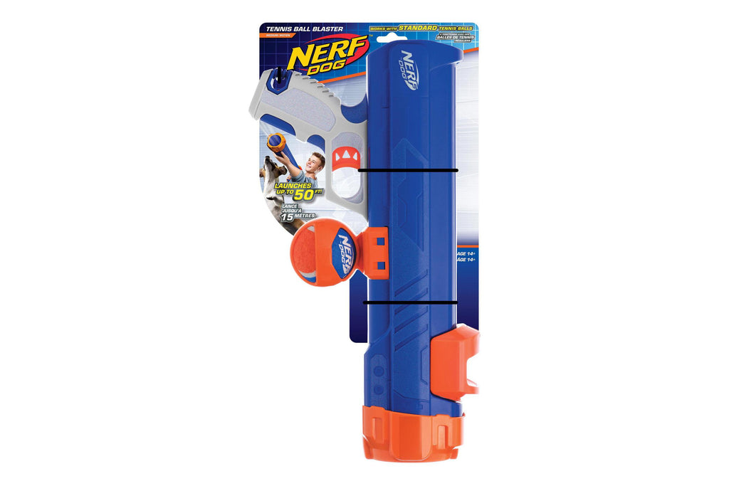 Nerf Ball Blaster 16 - Dog Ball Launcher with Tennis Ball