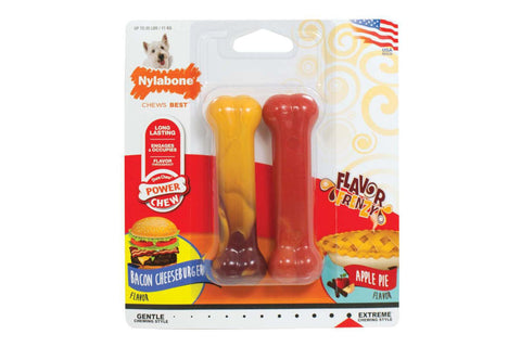 Nylabone Dura Chew Pancakes & Sausage, Roast Beef & Lasagna Dog