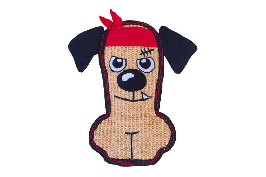 Invincibles Tough Seamz Sisal Junkyard Dog Bandanna Dog