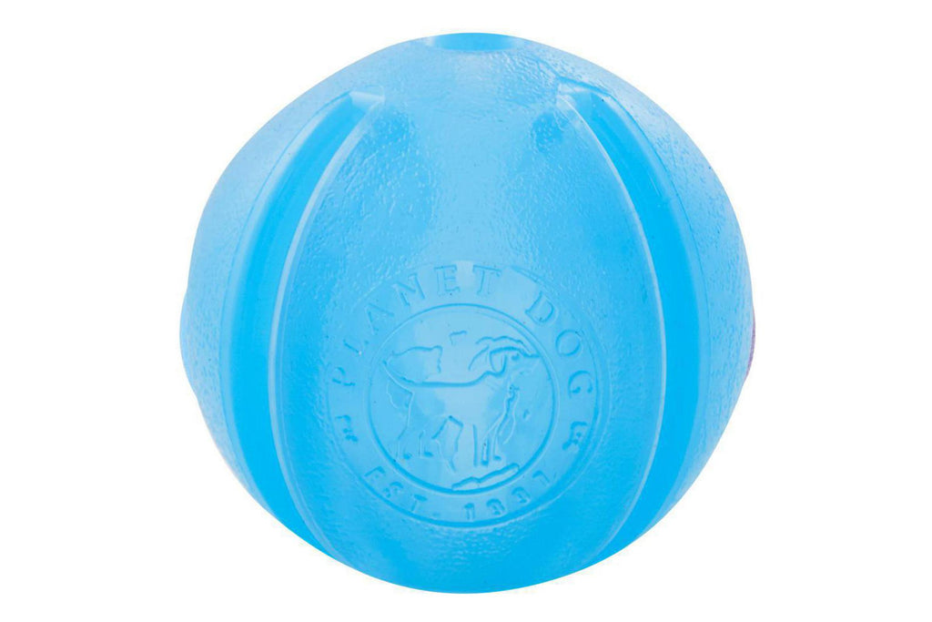  Planet Dog Orbee-Tuff Sol Ball Orange Treat-Dispensing